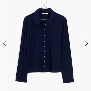 Madewell Crinkle Slim Button-Up Shirt